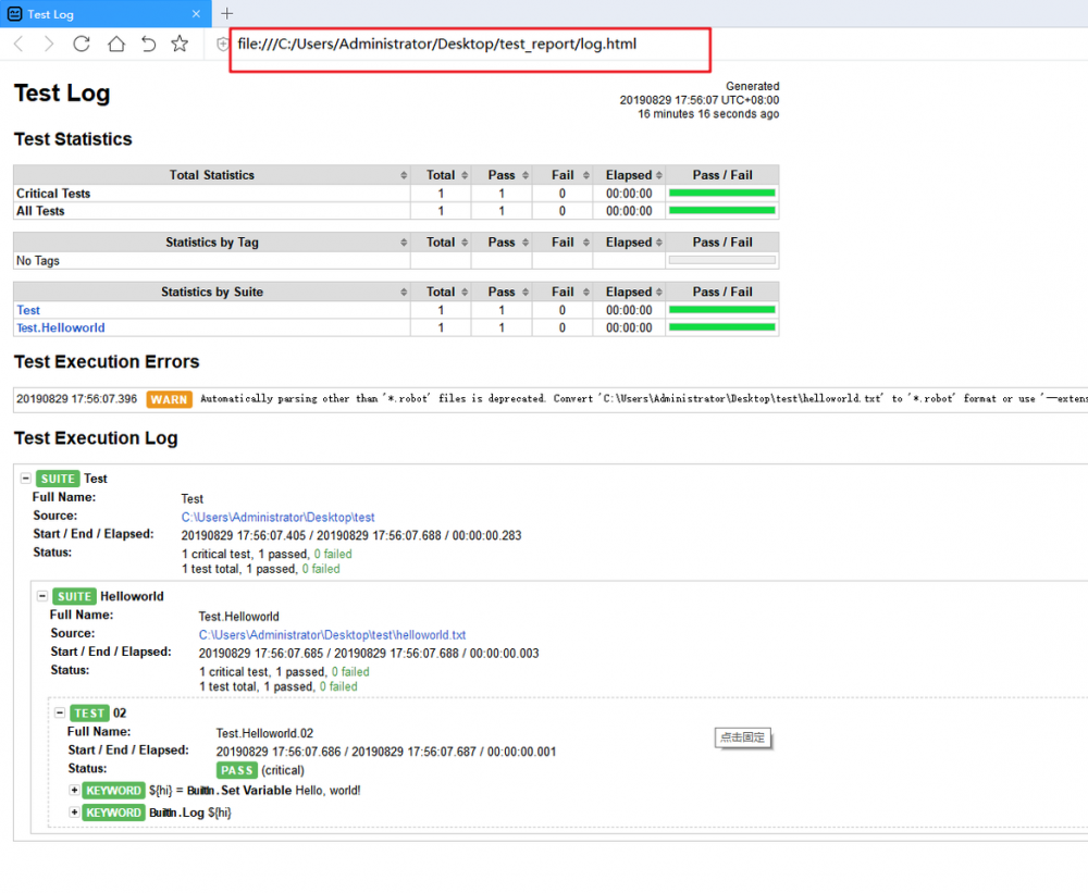 Jenkins+robotframework单机版简约教程