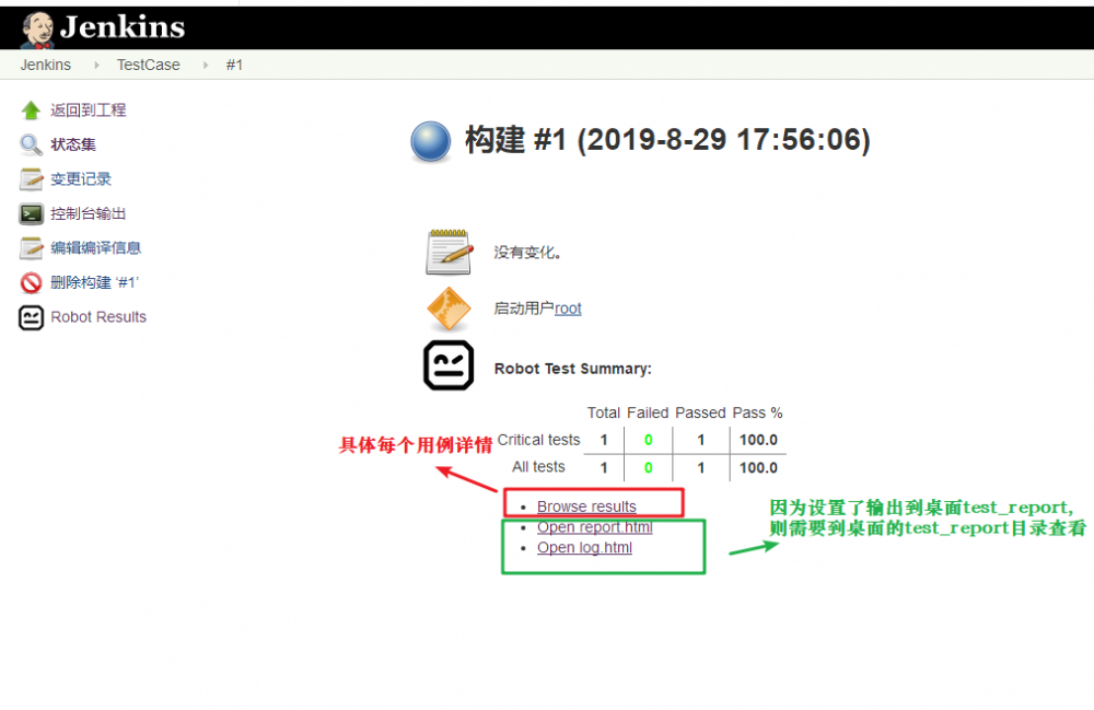 Jenkins+robotframework单机版简约教程