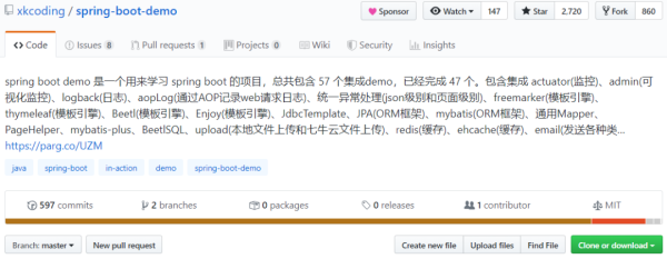 Github趋势榜第二！Spring Boot 实践入门就靠它了