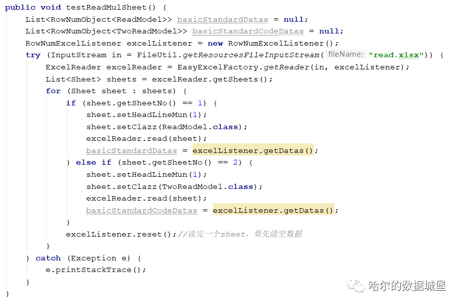 一行代码完成 Java的 Execl 读写--easyexecl