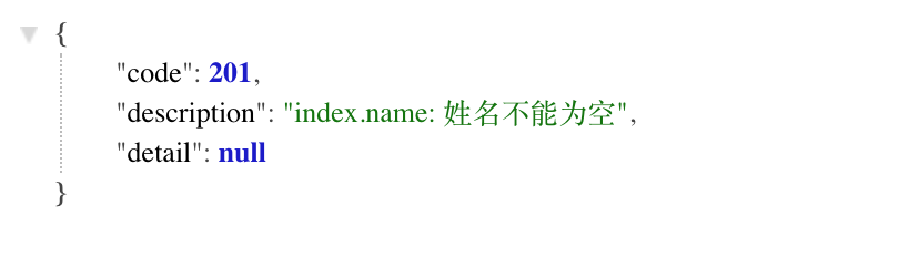 springboot前后端分离项目中使用hibernate-validator校验请求参数返回自定义异常信息的json数据