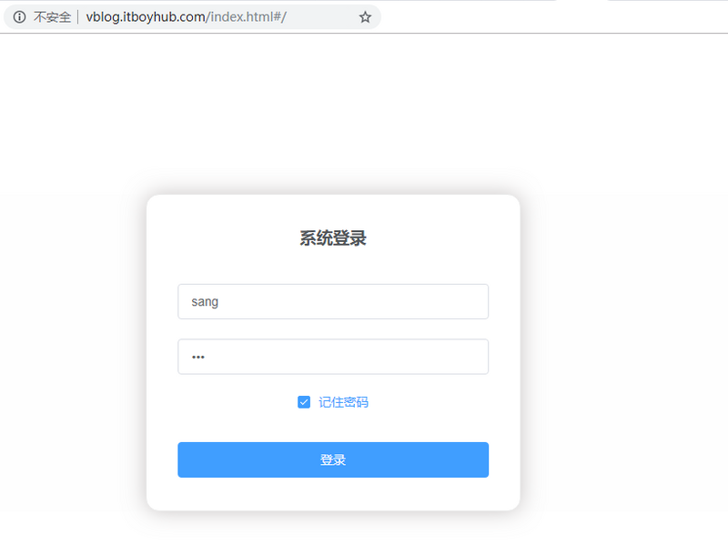 喜大普奔，两个开源的 Spring Boot + Vue 前后端分离项目可以在线体验了