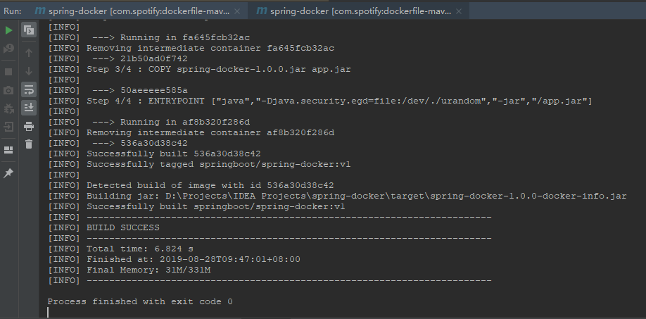 Windows Docker 部署 Spring Boot 项目