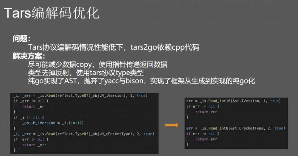 腾讯微服务框架 Tars 的 Go 性能提升之路