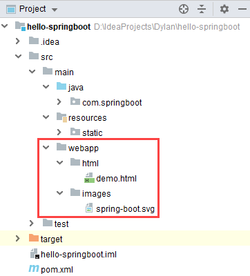 Spring Boot 整合 Web 开发