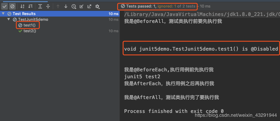 02 Junit5简介、构成、新特性及基本使用-常用注解、套件执行