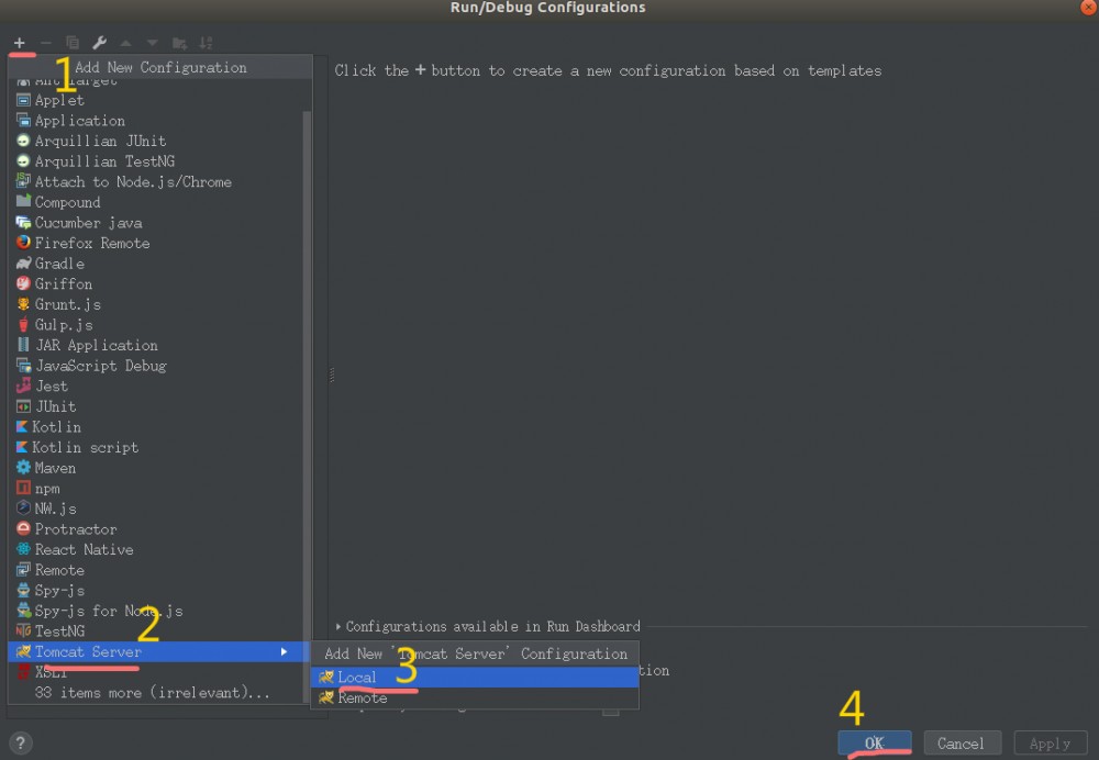 Ubuntu 18.04从零开始配置JDK+Tomcat+IDEA环境到使用IDEA开发Web应用和Servlet