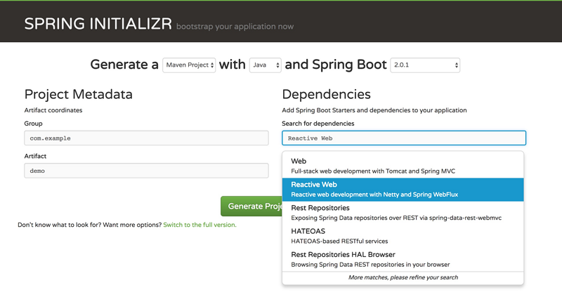 Spring Boot WebFlux 快速入门实践