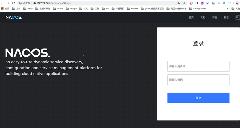 Spring Cloud Alibaba (nacos 注册中心搭建)