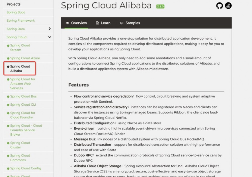 Spring Cloud Alibaba 从孵化到 &quot;挂牌&quot; 之旅