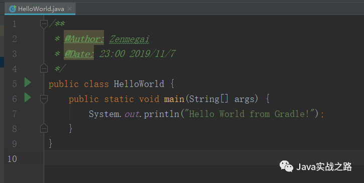Java 实战之路（六）：创建 Gradle 项目写 HelloWorld 并打包
