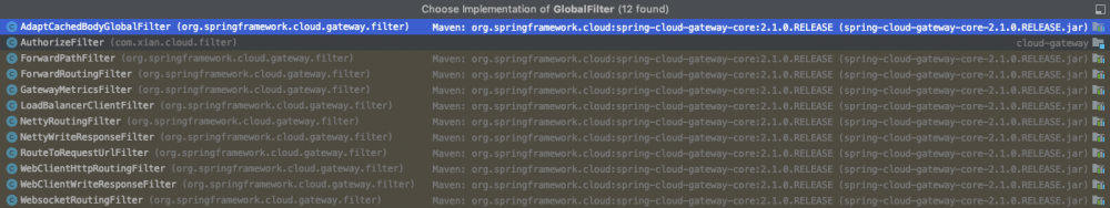 Spring Cloud gateway 网关服务二 断言、过滤器