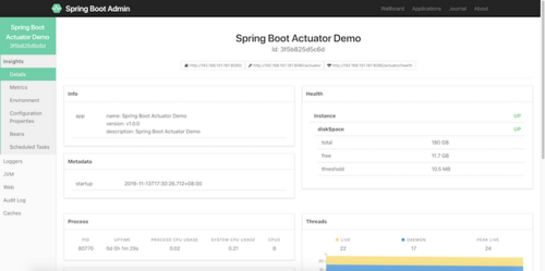 Spring Boot 2.X(十七)：应用监控之 Spring Boot Admin 使用及配置