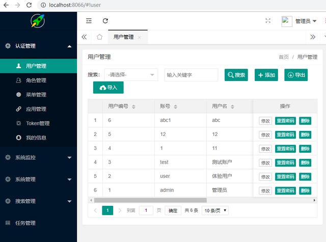 Java Springboot 开源微服务架构管理后台搭建实战