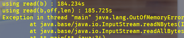 java多种文件复制方式以及效率比较