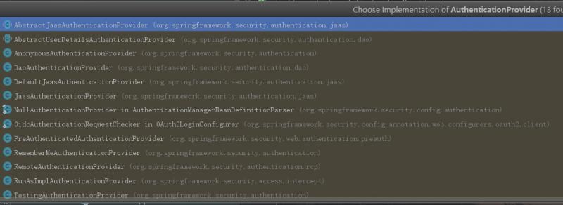Spring Security登录验证流程源码解析