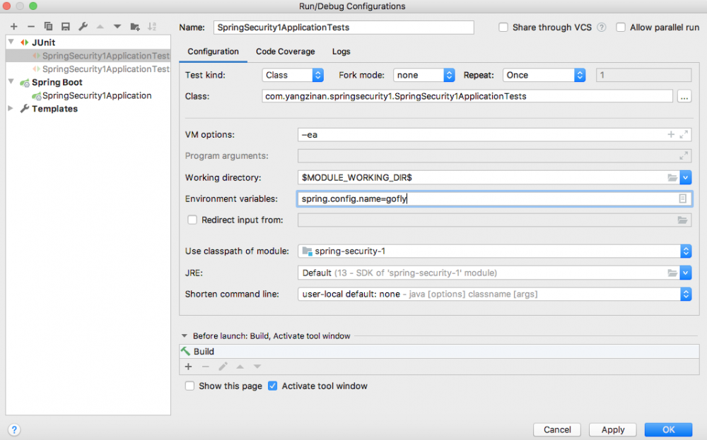 Spring Boot 配置文件 application.properties