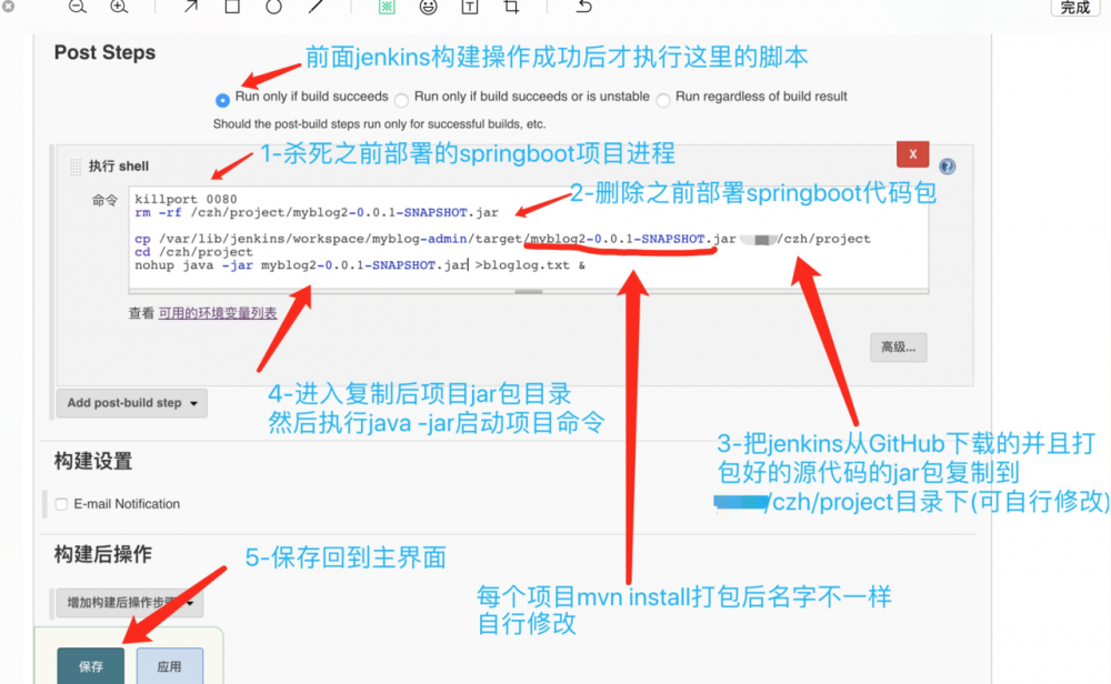 简单使用 持续集成jenkins 快速部署springboot和vue项目(面向开发者)