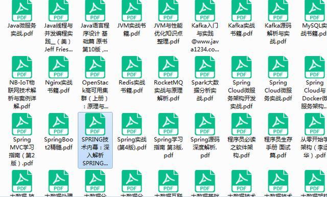 史上最全Spring锦集（学习指南+实战+ 源码解析+架构与设计原理）