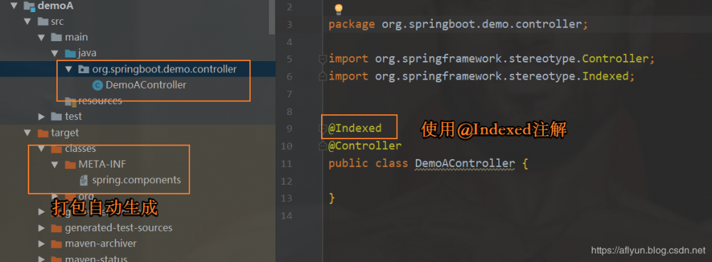 SpringFramework5.0 @Indexed注解 简单解析