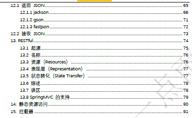 来了，松哥纯手工打造 80 多页的 SpringMVC 教程开放下载了