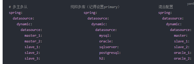 Springboot+mybtais/plus的多数据源实战