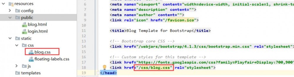 Springboot 系列（五）Spring Boot web 开发之静态资源和模版引擎