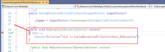 【技术专刊】Core3.1WebApi_ ExceptionFilter_ActionFilter