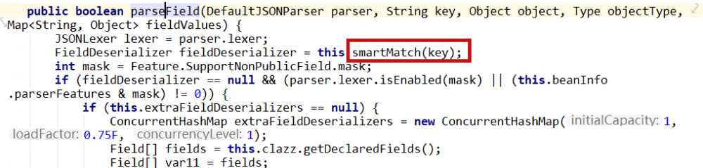 Fastjson 反序列化RCE分析