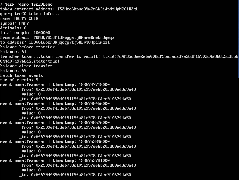 Tron区块链对接Java开发包【支持USDT-TRC20】