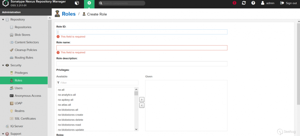 Nexus Repository Manager 3 几次表达式解析漏洞