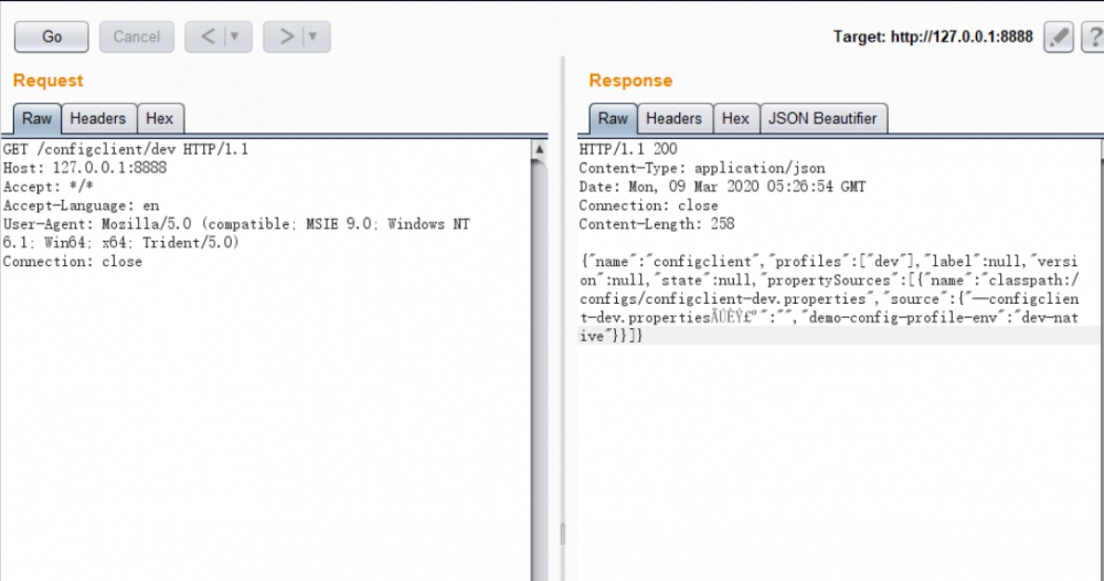 CVE-2020-5405 Spring Cloud Config Server 目录穿越