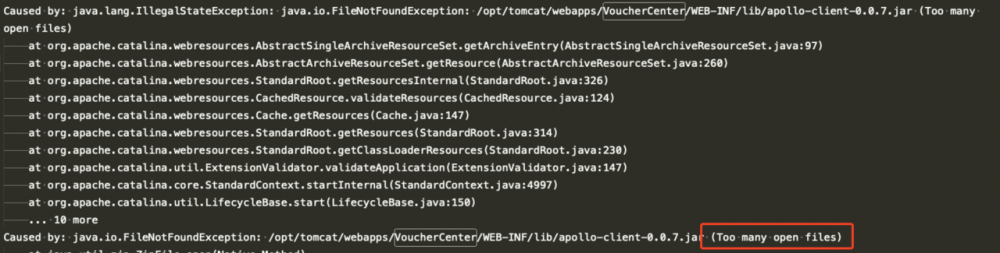 一则小坑：java.io.FileNotFoundException Too many open files