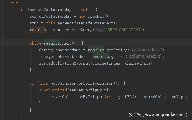 MySQL JDBC 客户端反序列化漏洞分析