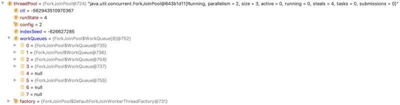 Java 普通线程池与 ForkJoinPool 的执行效果对比