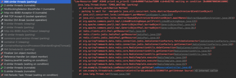 基于 Java 线程栈的问题排查