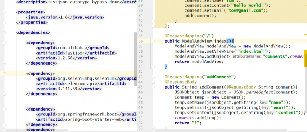 fastjson 1.2.68 最新版本有限制 autotype bypass