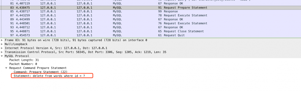 jdbc预编译缓存加速sql执行