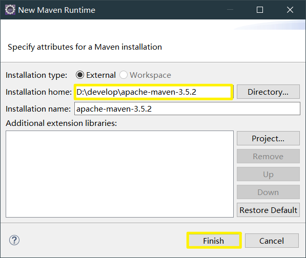 Eclipse JavaEE 开发环境配置（JDK、Tomcat、Maven）