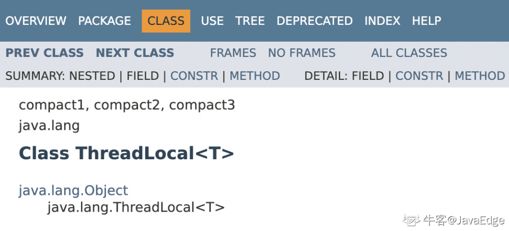 ThreadLocal 核心源码解析