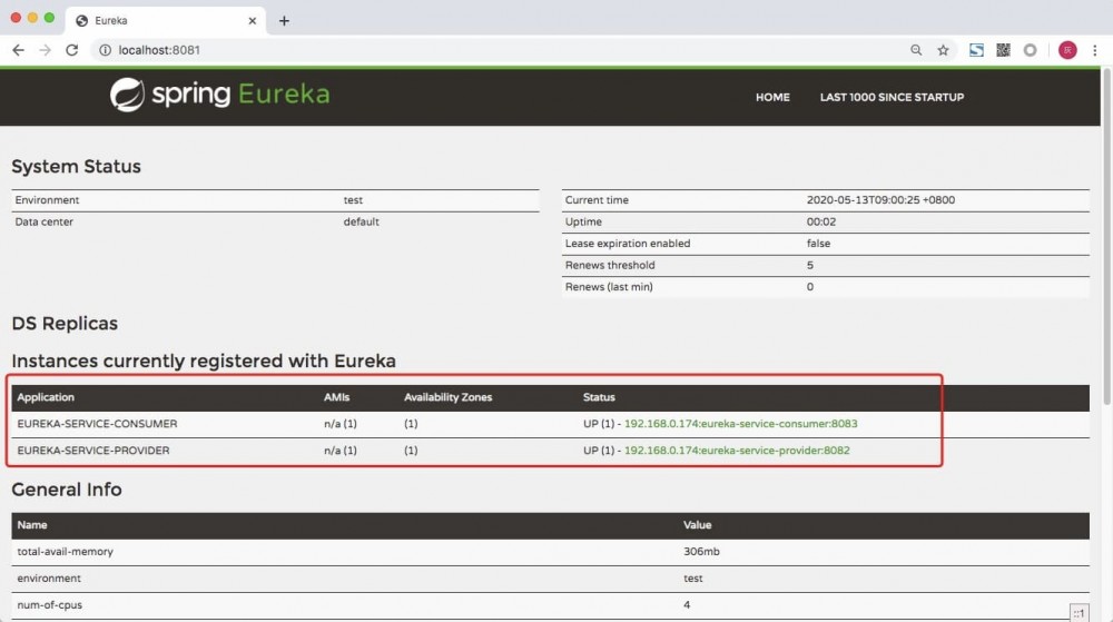 【SpringCloud系列】Eureka注册中心初体验