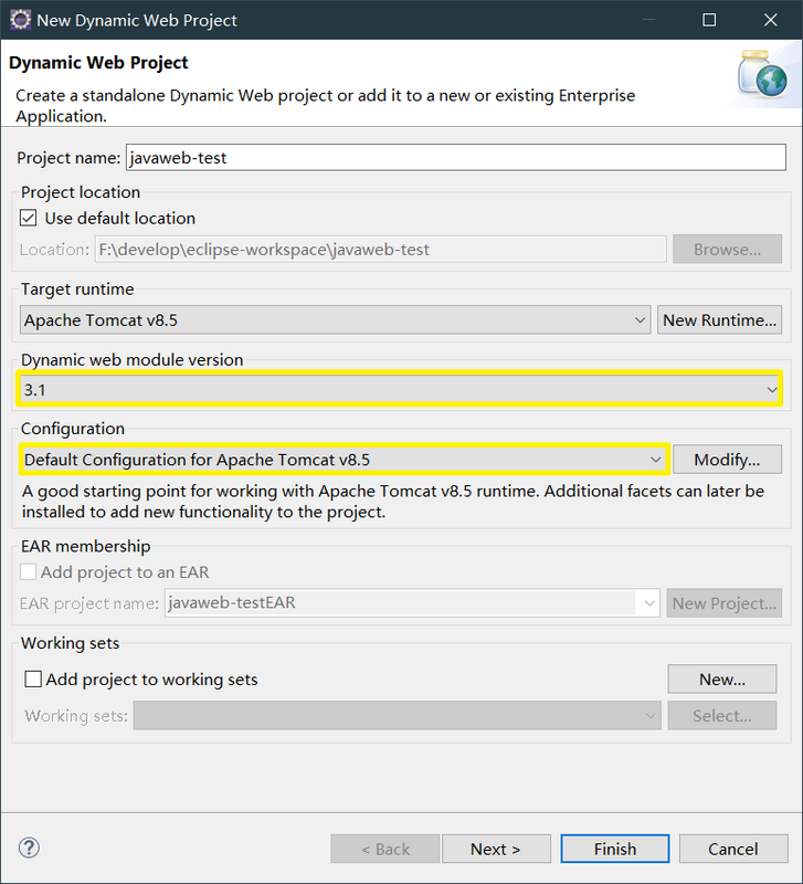 Eclipse JavaEE 开发环境配置（JDK、Tomcat、Maven）