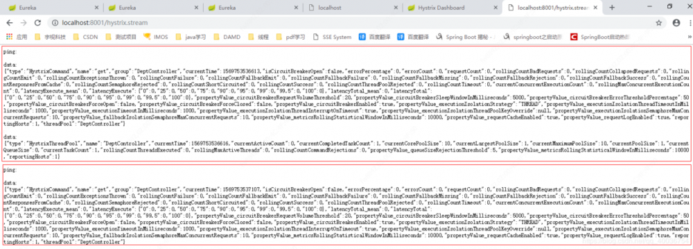 Springcloud学习之路五（Hystrix服务熔断、服务降级、Dashboard流监控）