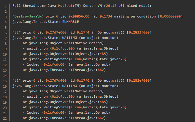 啃碎并发（四）：Java线程Dump分析