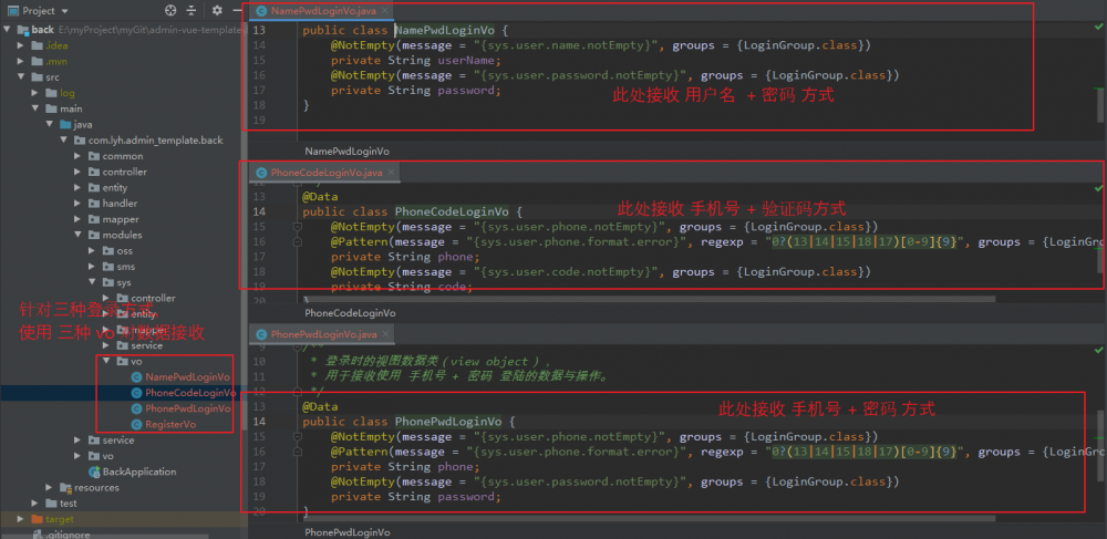 SpringBoot + Vue + ElementUI 实现后台管理系统模板 -- 后端篇（五）： 数据表设计、使用 jwt、red...