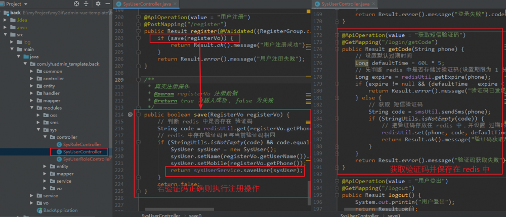 SpringBoot + Vue + ElementUI 实现后台管理系统模板 -- 后端篇（五）： 数据表设计、使用 jwt、red...