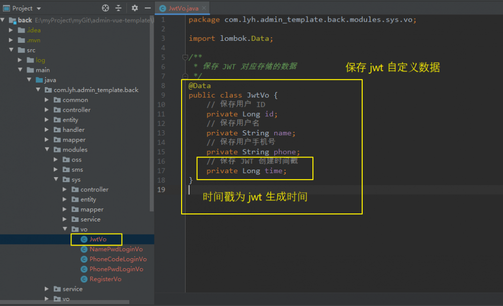 SpringBoot + Vue + ElementUI 实现后台管理系统模板 -- 后端篇（五）： 数据表设计、使用 jwt、red...