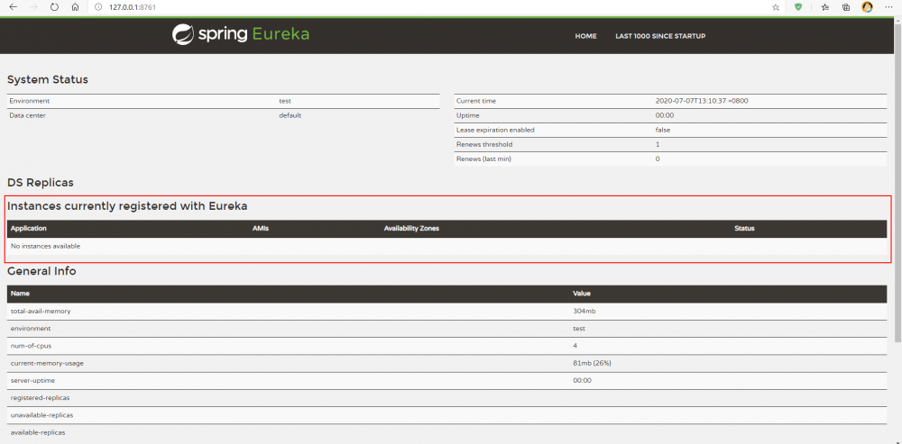 SpringCloud项目搭建